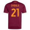 Camisola + Calções AS Roma Dybala 21 Criança Equipamento 1ª 2025-26